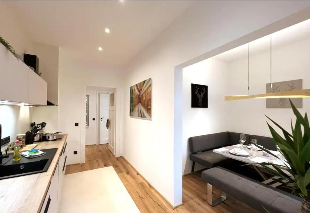 Soul-Apartment Balkon Privatparkplatz 2 Boxspringbetten 55Zoll Tv Wlan Leipzig Exterior foto