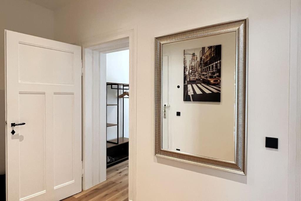 Soul-Apartment Balkon Privatparkplatz 2 Boxspringbetten 55Zoll Tv Wlan Leipzig Exterior foto